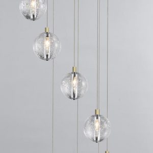 9L Bubbles Pendant Light Gold