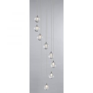9L Bubble Pendant Light Chrome