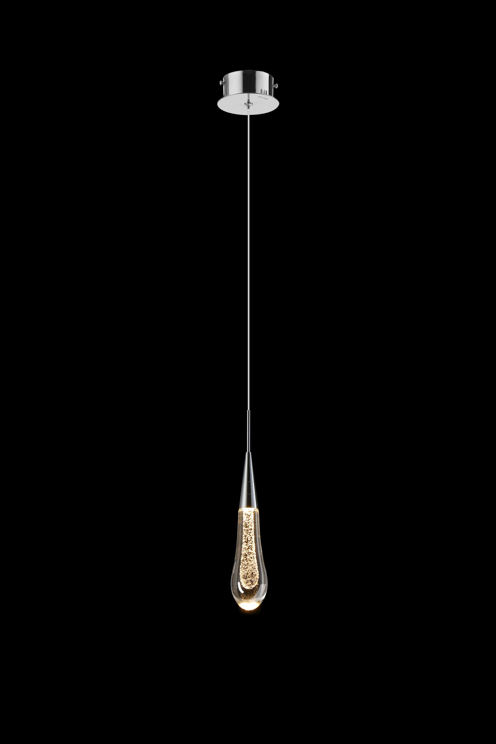 1L Tornoto Pendant Light Chrome - Image 2